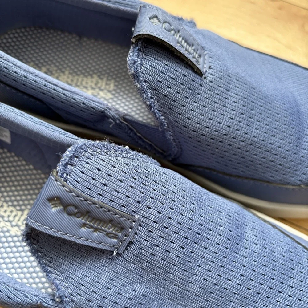 Columbia Boatside Breath PFG Women's‎ Boat Shoes Blue Women's Size 8
